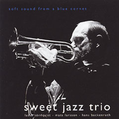 Soft sound from a blue cornet